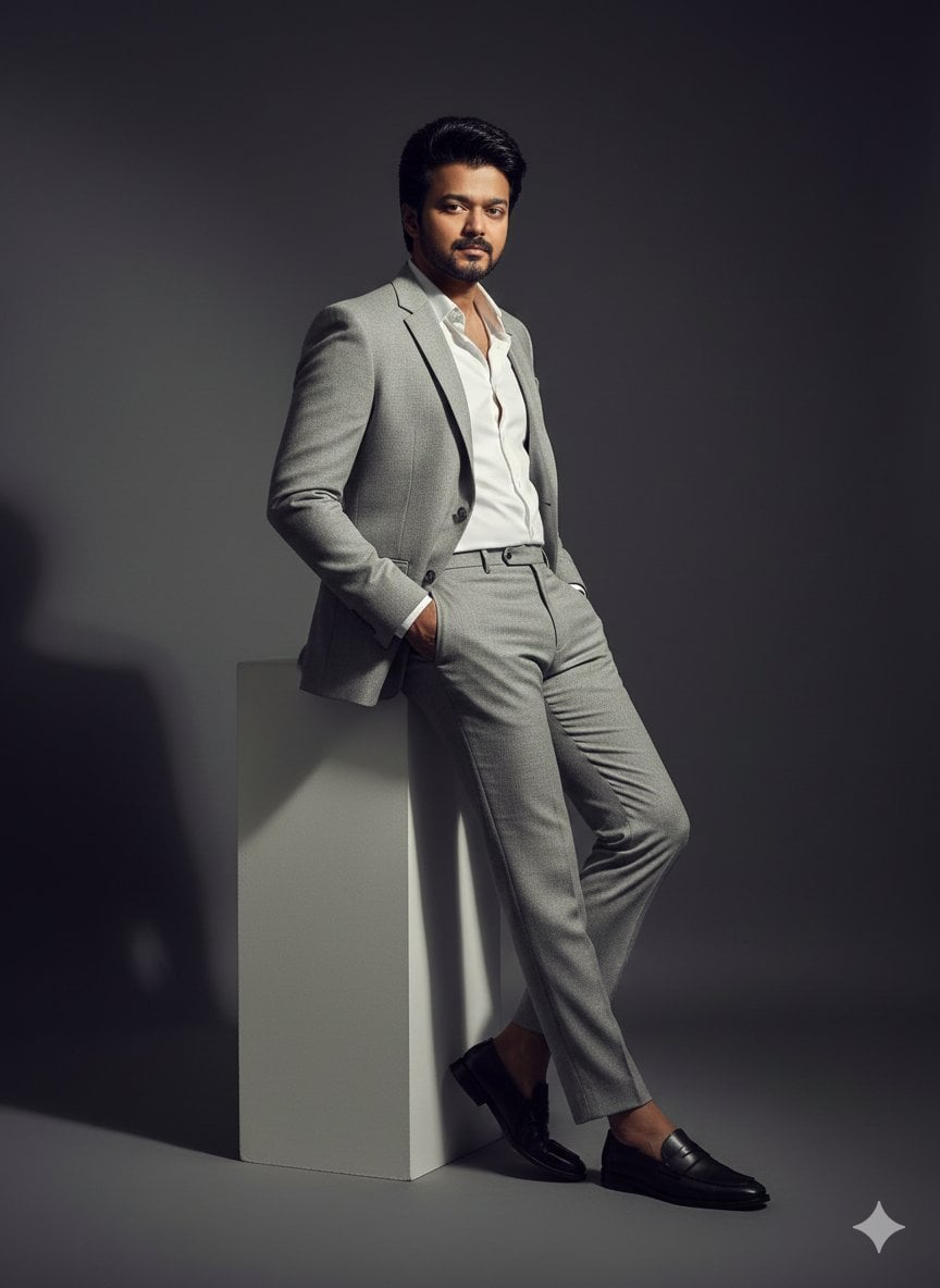 {
  "prompt": "Ultra-realistic high-end fashion editorial portrait of an adult m