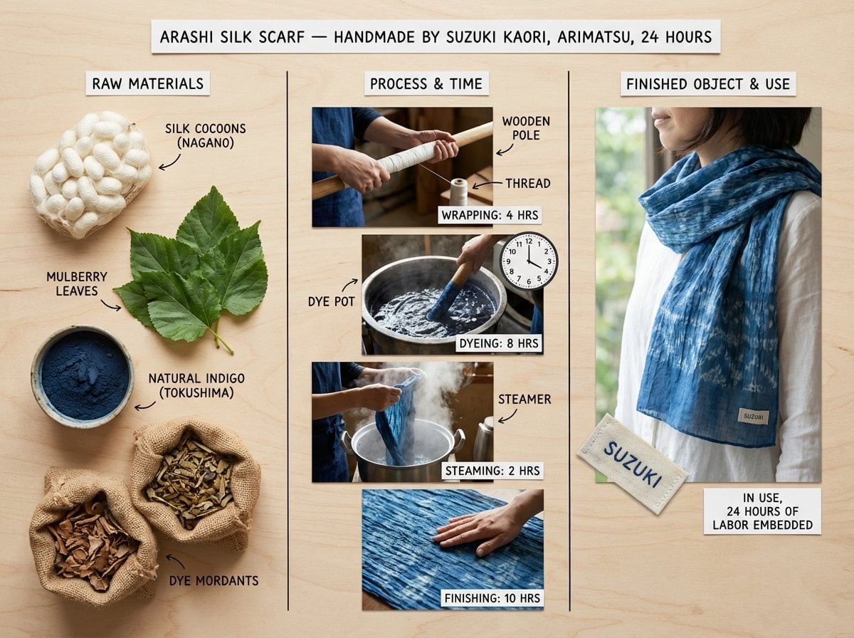 An artisan's method board for [HANDMADE OBJECT] — [TECHNIQUE / TRADITION / ORIGI
