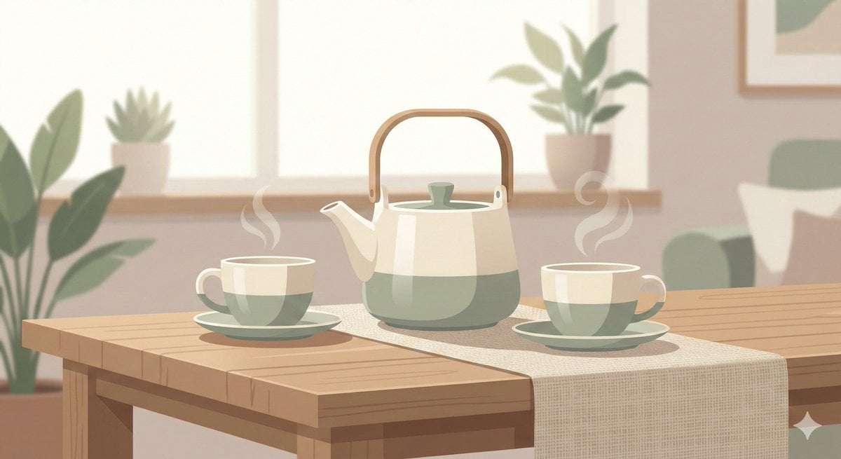 Scandinavian-style minimal illustration of [SUBJECT], muted pastel palette, flat