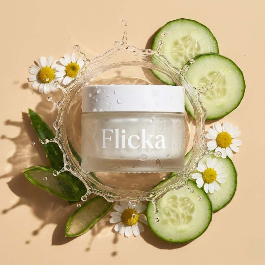 [product], centered top down flat lay, surrounded by [ingredients], fresh slices