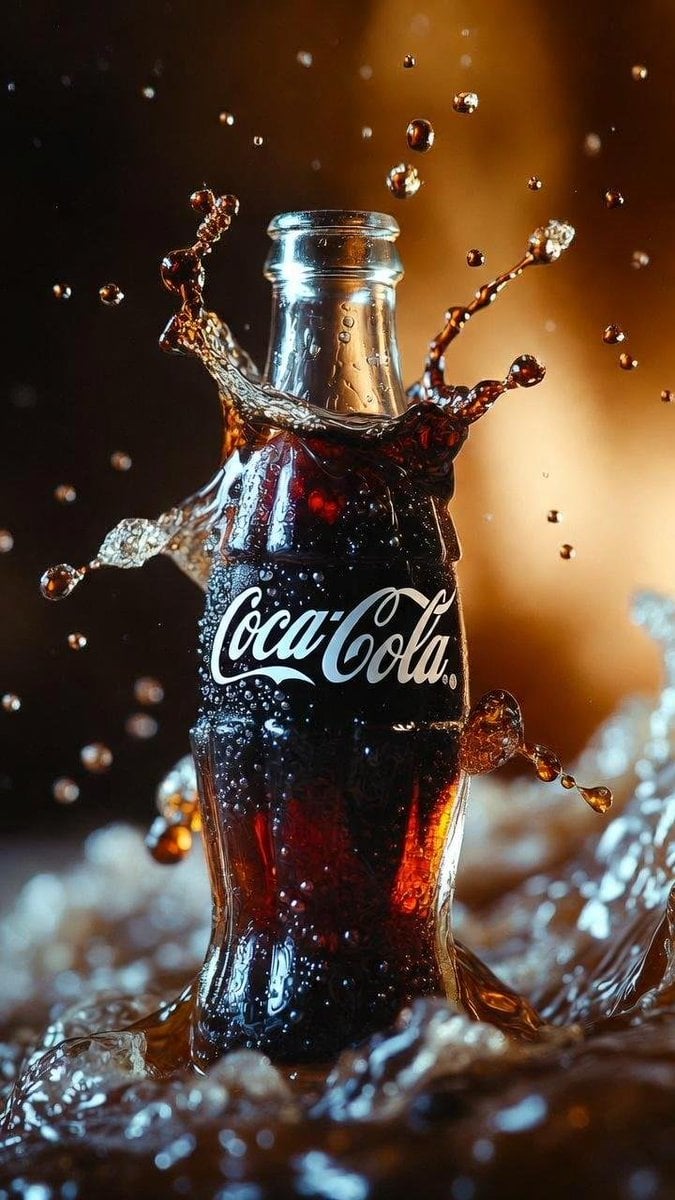 Hyper-realistic cinematic product photograph of a Pepsi Black can, front-facing 