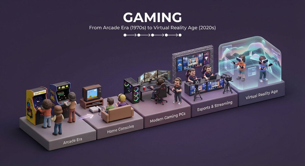 Create a clean isometric miniature 3D diorama visualizing the evolution of [TOPI