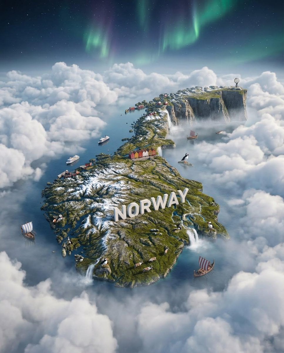 Create an ultra-HD, hyper-realistic digital poster of a floating miniature islan