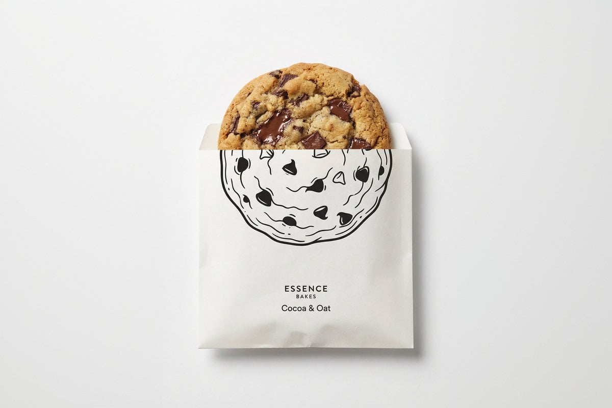 minimal studio shot on pure white background, real [Food Name] emerging from a p