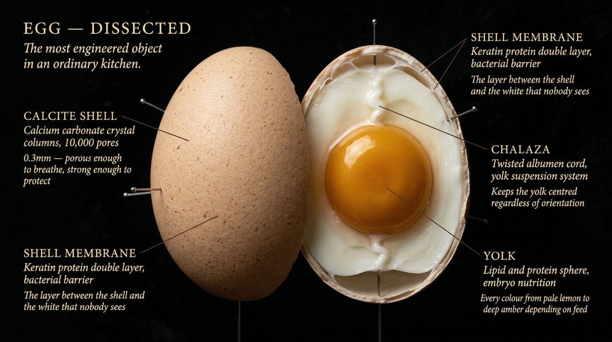 [NATURAL OBJECT] dissected as if by a master naturalist who found it in the wild