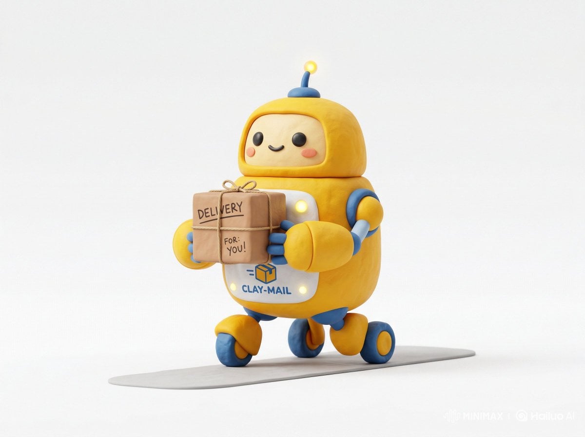 Cute 3D render of a [subject], matte surface, kneaded clay icon style, simple st