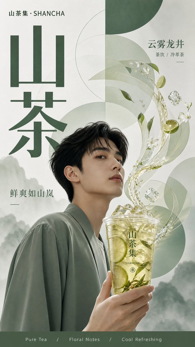 【用户输入】
品牌名：[填写品牌名，可为真实品牌或虚构品牌]
品牌缩写 / 主视觉大字：[填写1-6个字母或汉字，例如 STAR / COSTA / HEYTE