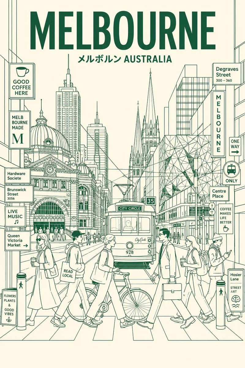 Create an ultra-high-resolution minimalist line-art travel poster of [DESTINATIO