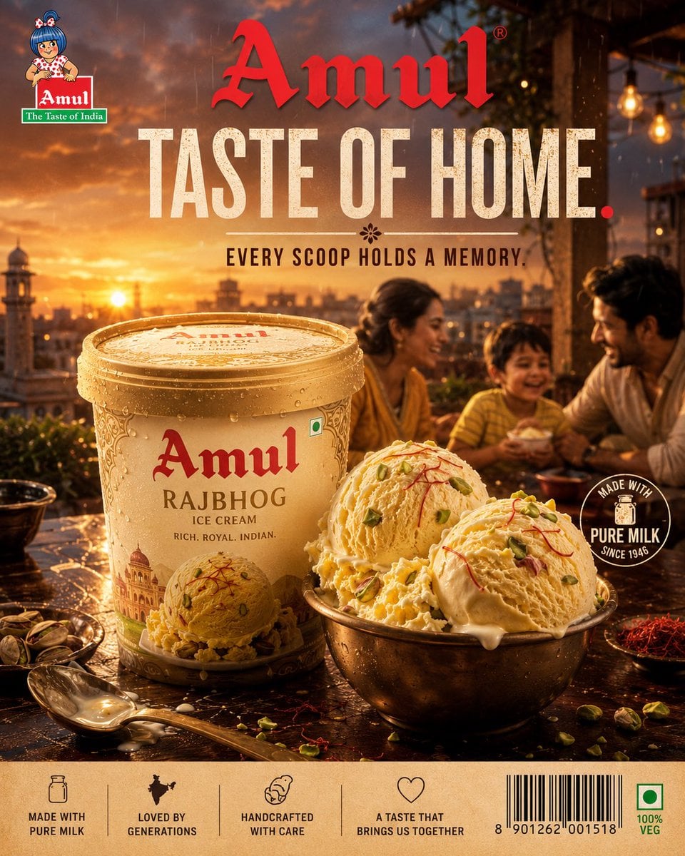 BASKIN ROBBINS — “31 FLAVORS. ONE FANTASY.”
ULTRA-PREMIUM GLOBAL FMCG CAMPAIGN

