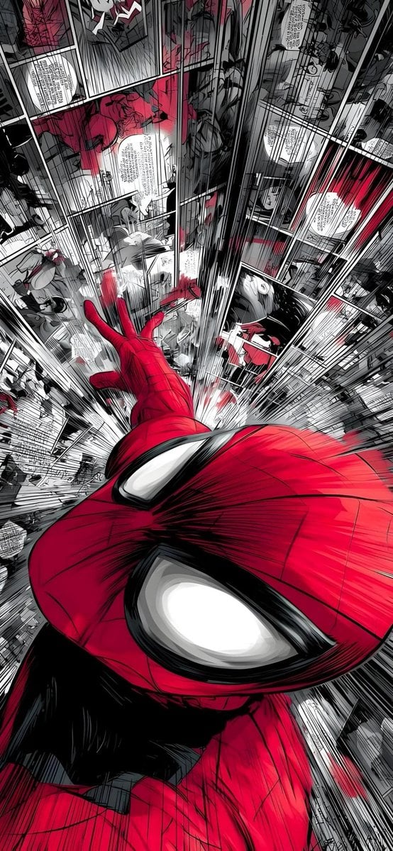A cinematic, vertical graphic poster of a masked vigilante in a tactical carbon-