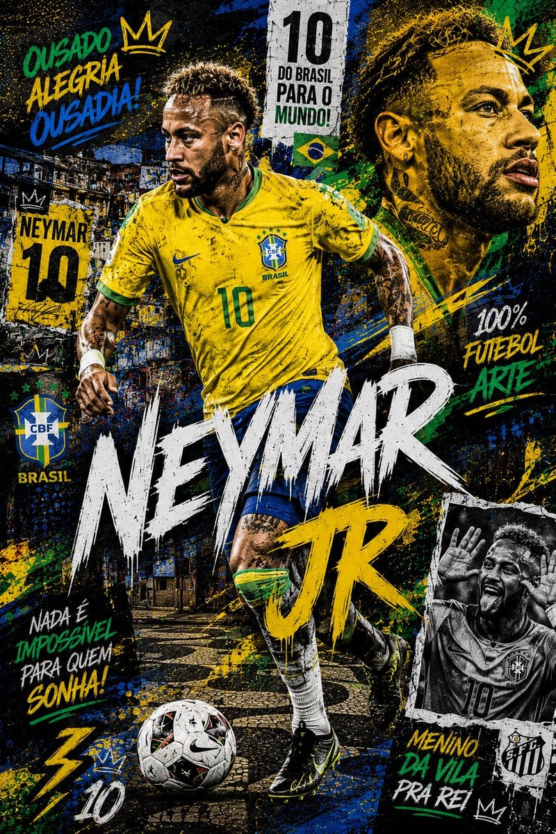 A dynamic mixed-media football poster featuring James Rodríguez in Colombia’s na