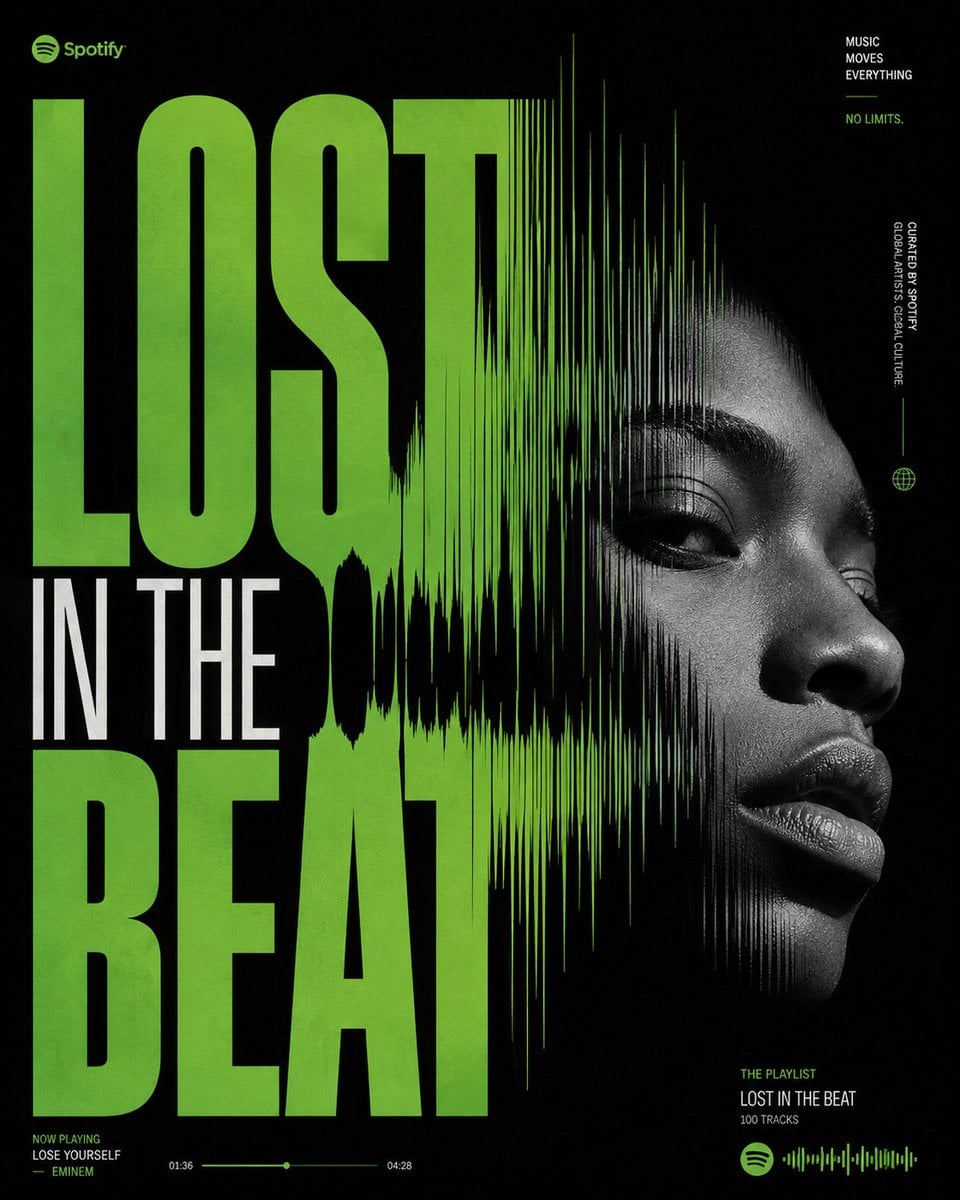  [SPOTIFY — LOST IN THE BEAT]

Act as Spotify Creative Studio, AKQA, Buck, COLLI