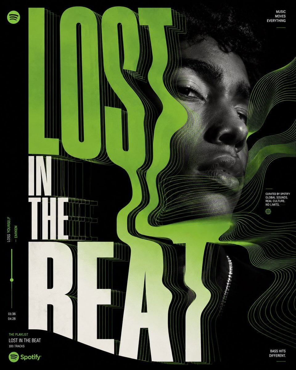  [SPOTIFY — LOST IN THE BEAT]

Act as Spotify Creative Studio, AKQA, Buck, COLLI