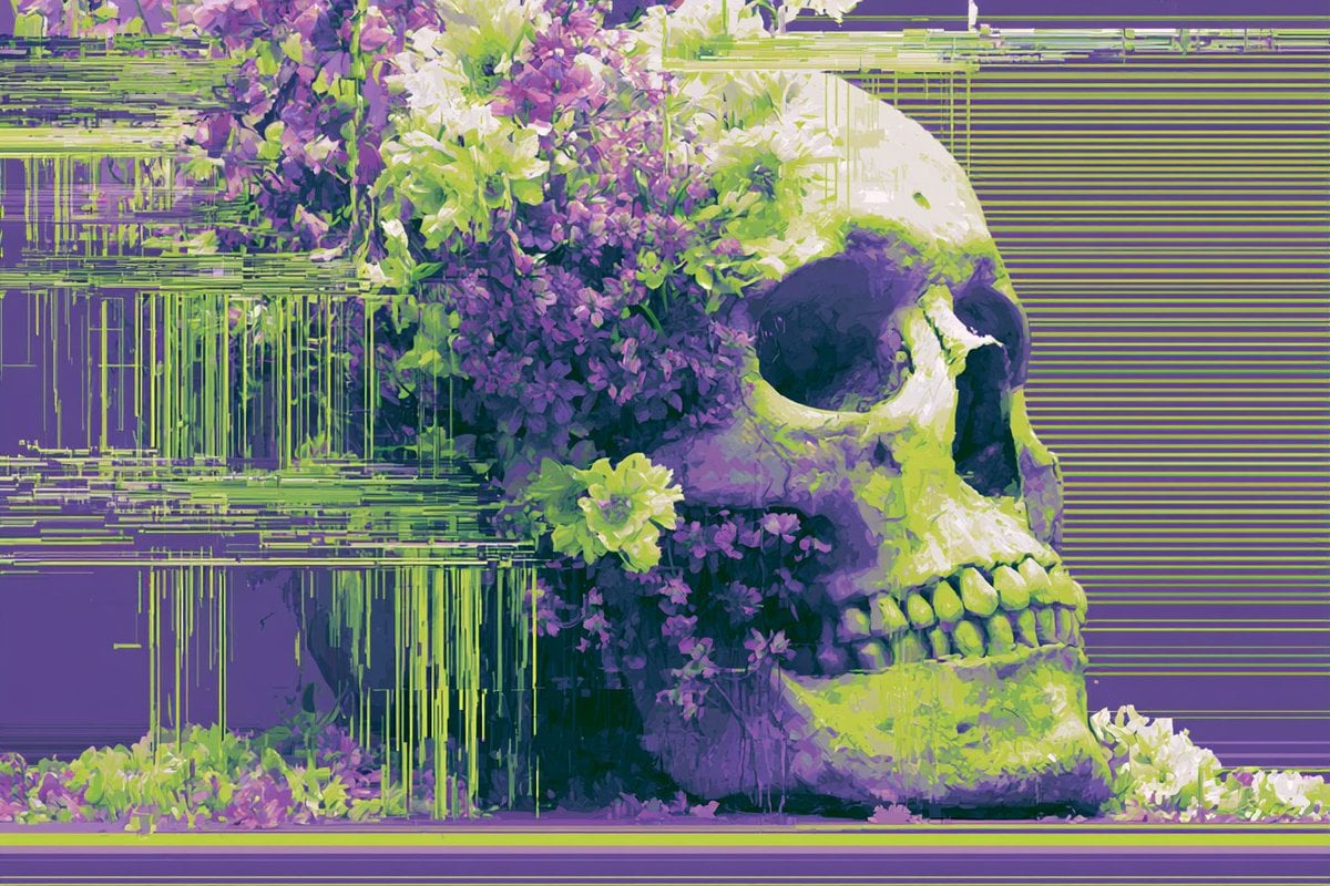 [SUBJECT] rendered in a Glitch Art Digital Dissolution style, with pixelated dis