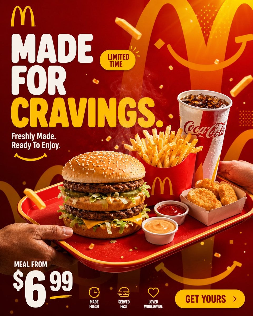 SUBWAY

"EAT FRESH."

FORMAT

Ultra-Premium Fast Food Social Media Advertisement