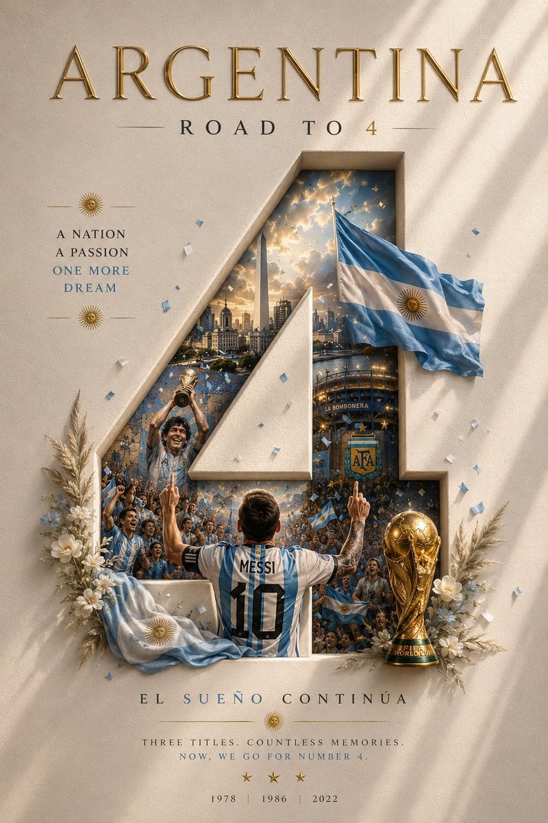 COUNTRY:
[Country]

WORLD CUP TITLES:
[Titles]

━━━━━━━━━━━━━━━━━━━

Create a lu