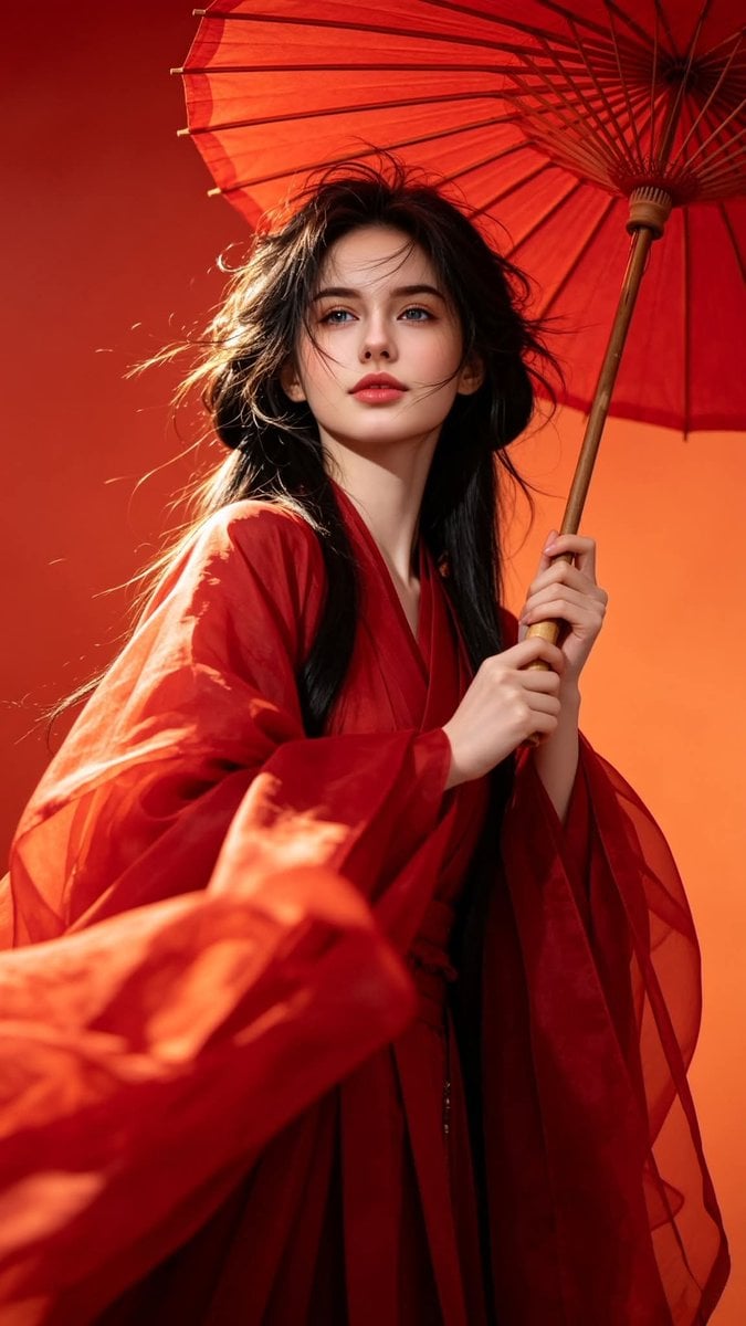 Ultra-realistic photography, inspired by classical Chinese fantasy fashion. A be
