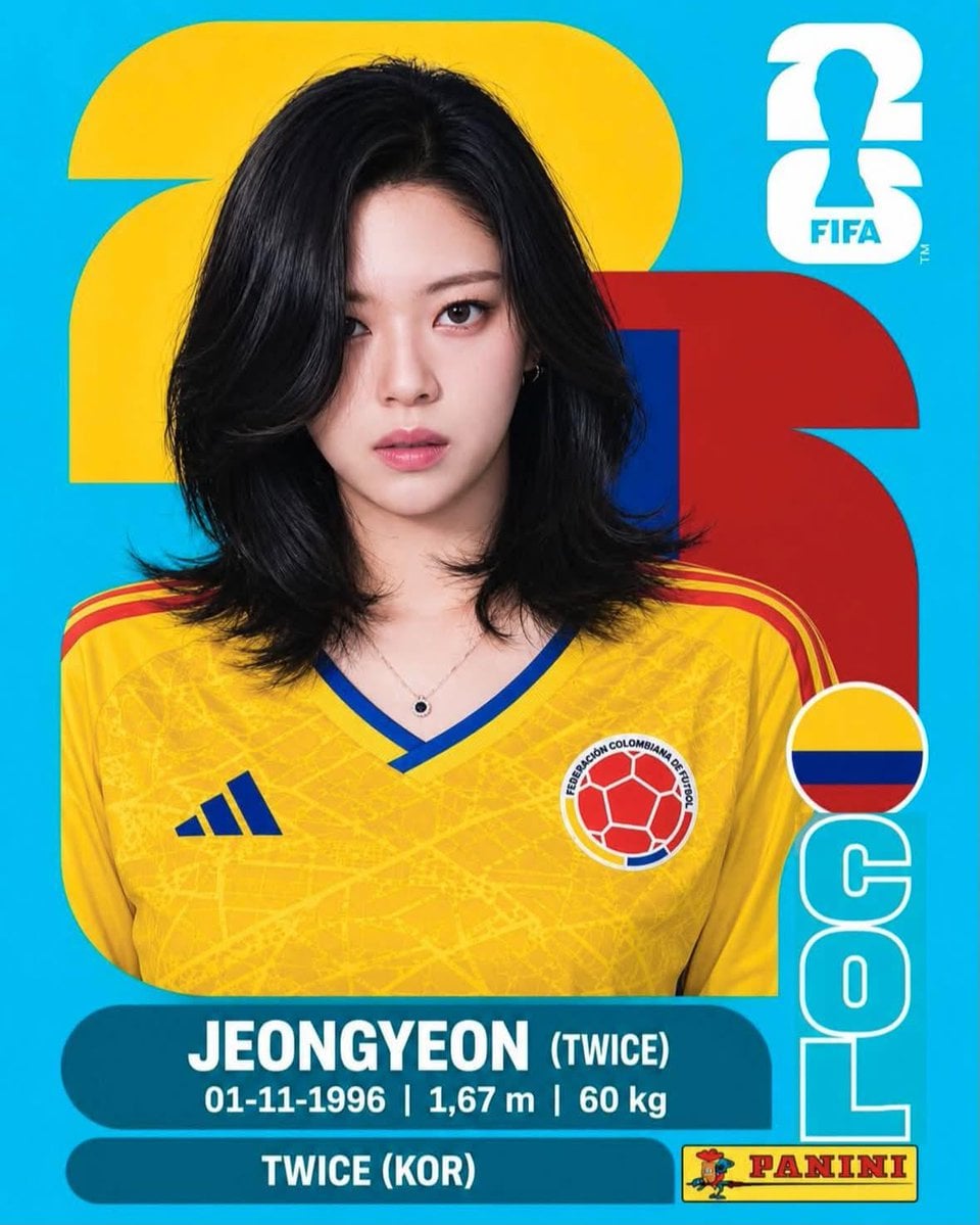 Create a premium Panini FIFA World Cup 2026 collectible sticker card featuring a