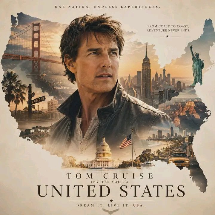 Create a premium tourism campaign poster for [Country Name] in a sophisticated c