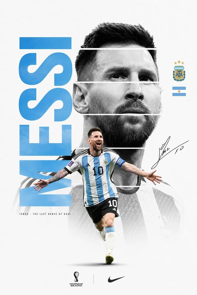 Create a premium FIFA World Cup poster design featuring a legendary football sup