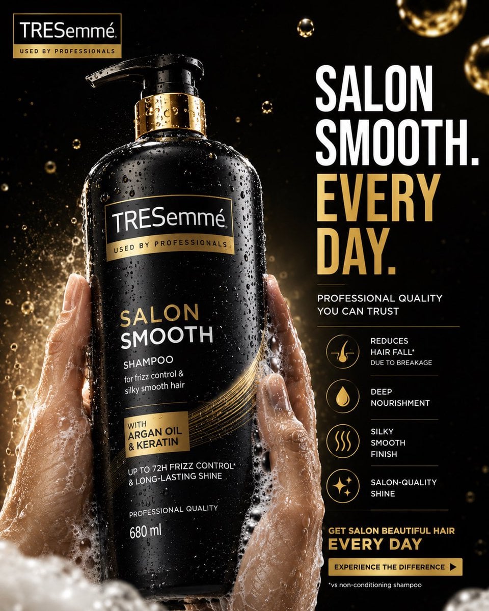 HEAD & SHOULDERS

"CONFIDENCE STARTS AT THE SCALP"

FORMAT

Ultra-Premium FMCG S