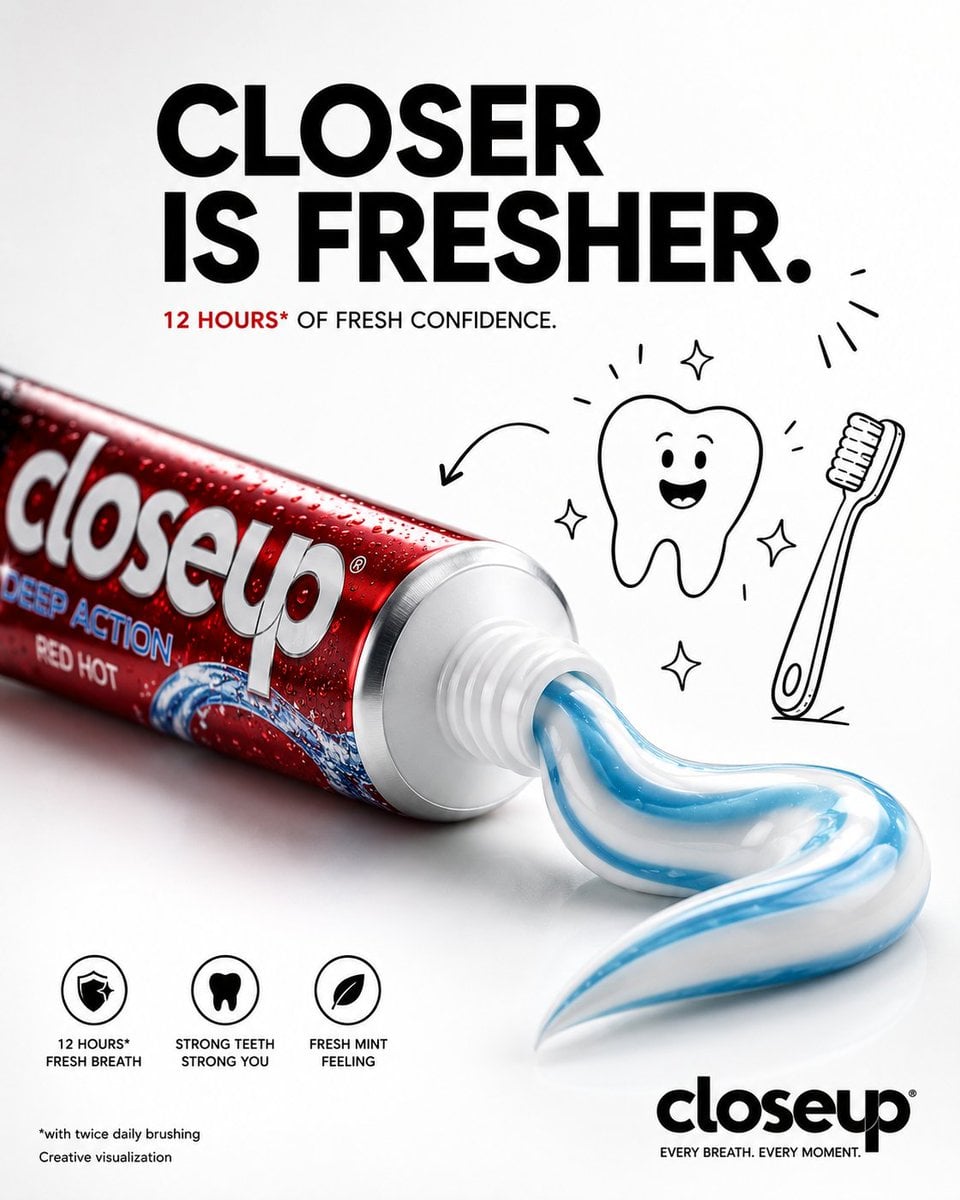 Create a collection of four premium commercial advertisements in the style of aw