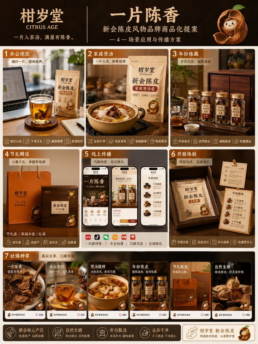 请根据用户输入的品牌信息，创作一套高完成度、具有统一视觉系统的「4张品牌视觉提案 / 4-Board Brand Visual Proposal」。

注意：这