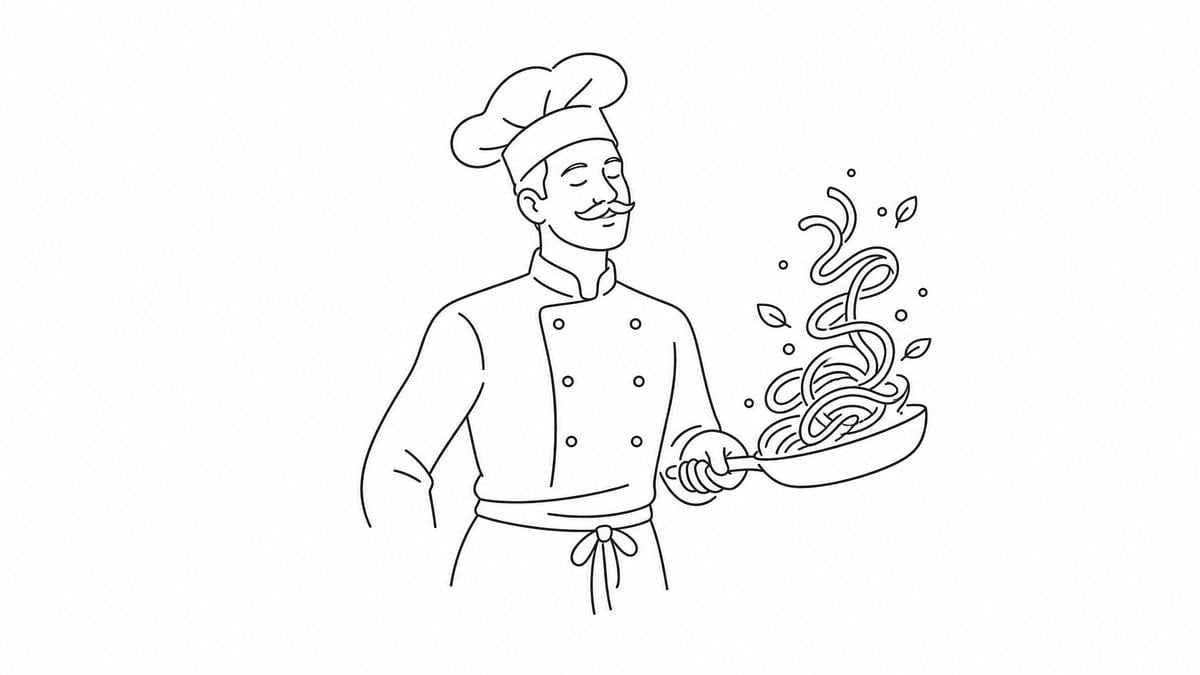 Premium monoline illustration of [Subject], uniform line weight, elegant curves,