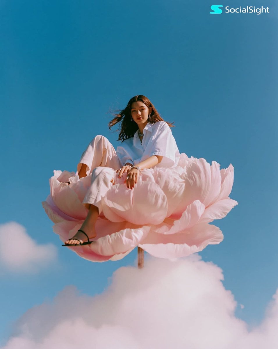 Photorealistic high-fashion editorial image, vertical 4:5. A young adult fashion