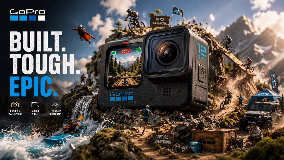 Create a premium advertising poster for [Brand] featuring [Product].

Transform 