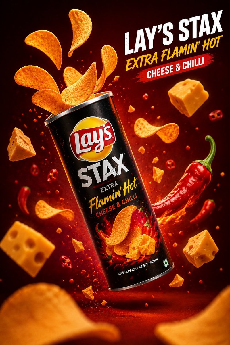Create a premium commercial product advertisement featuring a floating can of Pr