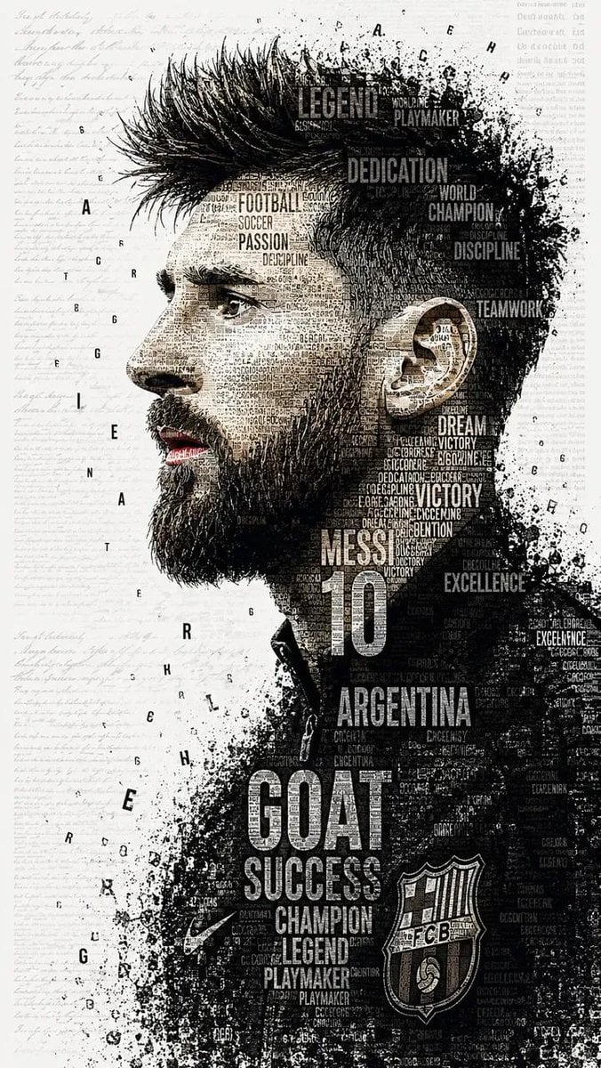 Create an original, high-contrast editorial typographic artwork featuring an ath