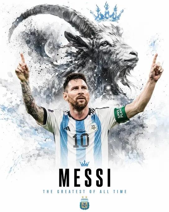 Create an epic sports poster featuring a legendary football player standing powe
