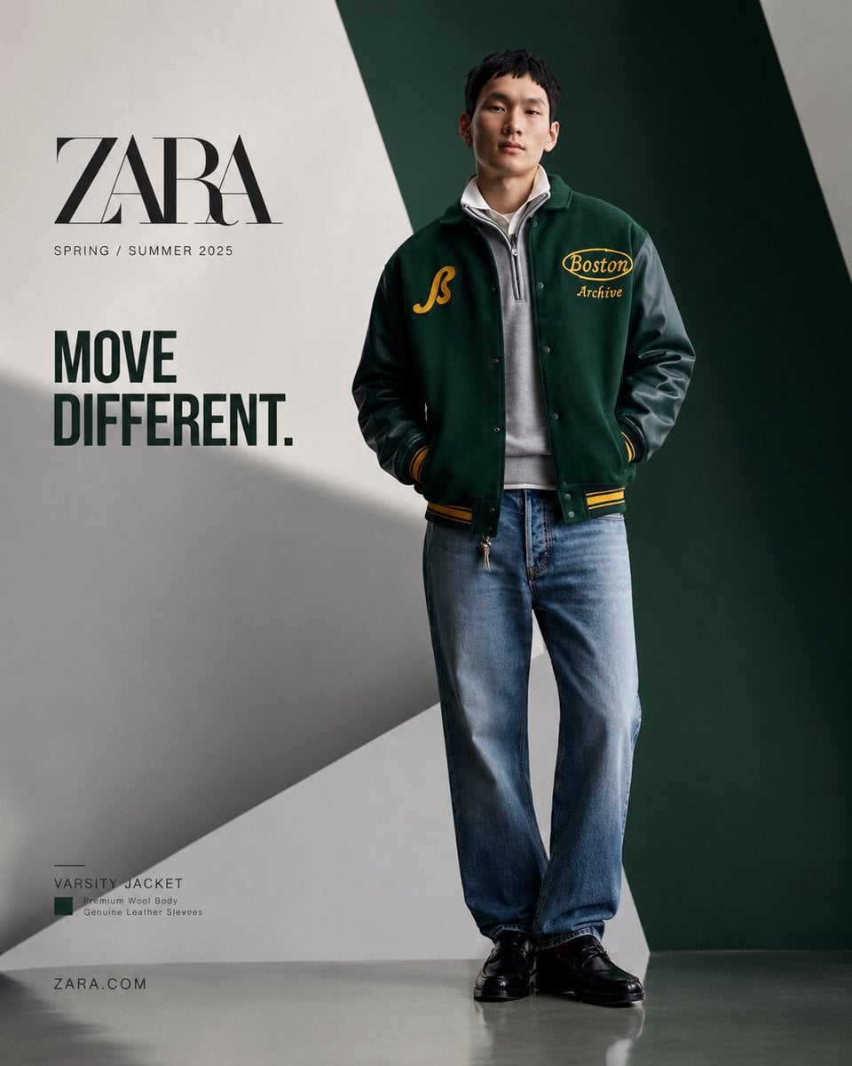 Act as a senior commercial fashion art director specializing in luxury apparel p