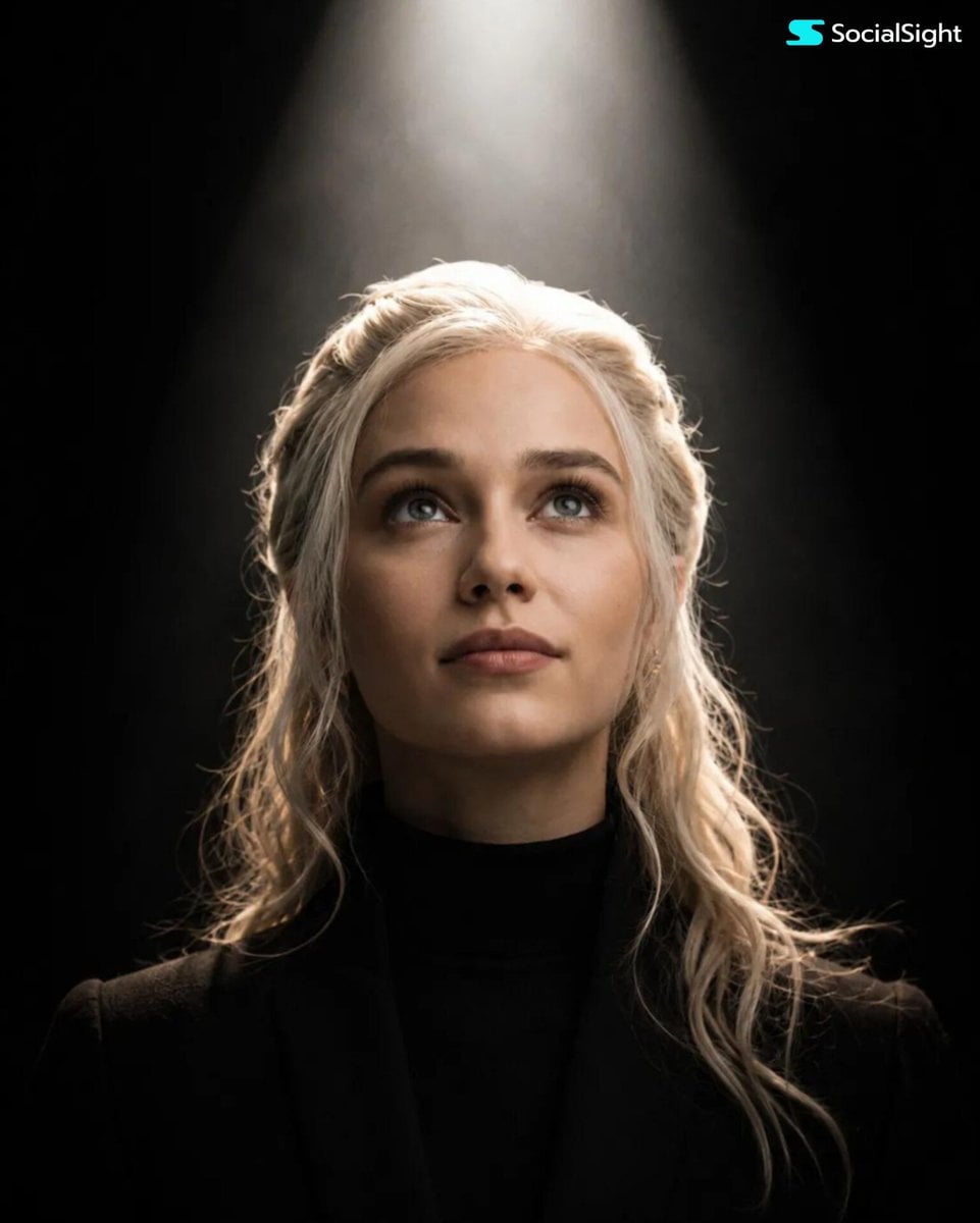 Create an ultra-realistic, cinematic close-up portrait of the person standing di