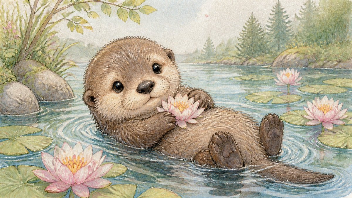 Cute hand-drawn illustration of [Subject], soft pencil outlines, warm pastel wat