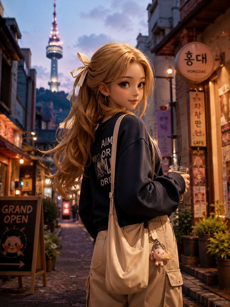 Ultra-detailed 3D stylized character render with handcrafted stop-motion aesthet