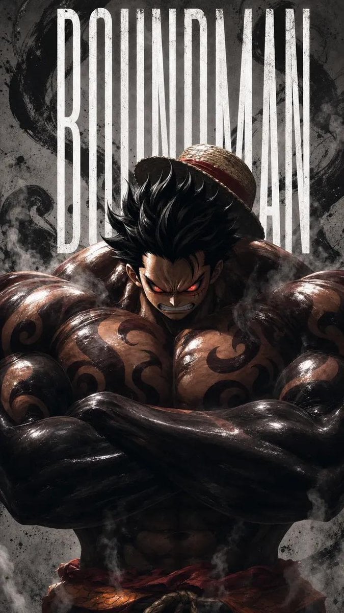 Masterpiece, ultra-detailed anime illustration of Monkey D. Luffy in Gear Second