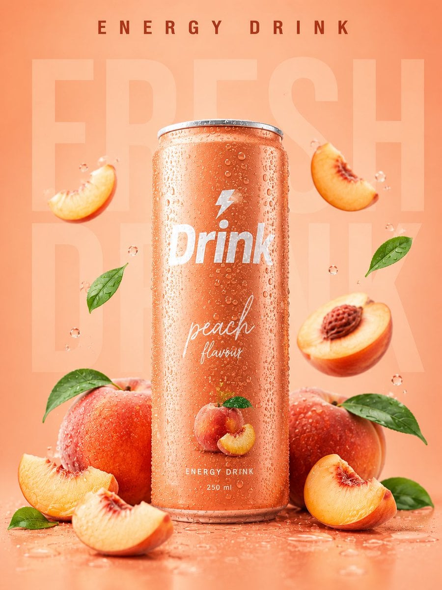 Ultra-realistic premium commercial product advertisement featuring a sleek, matt