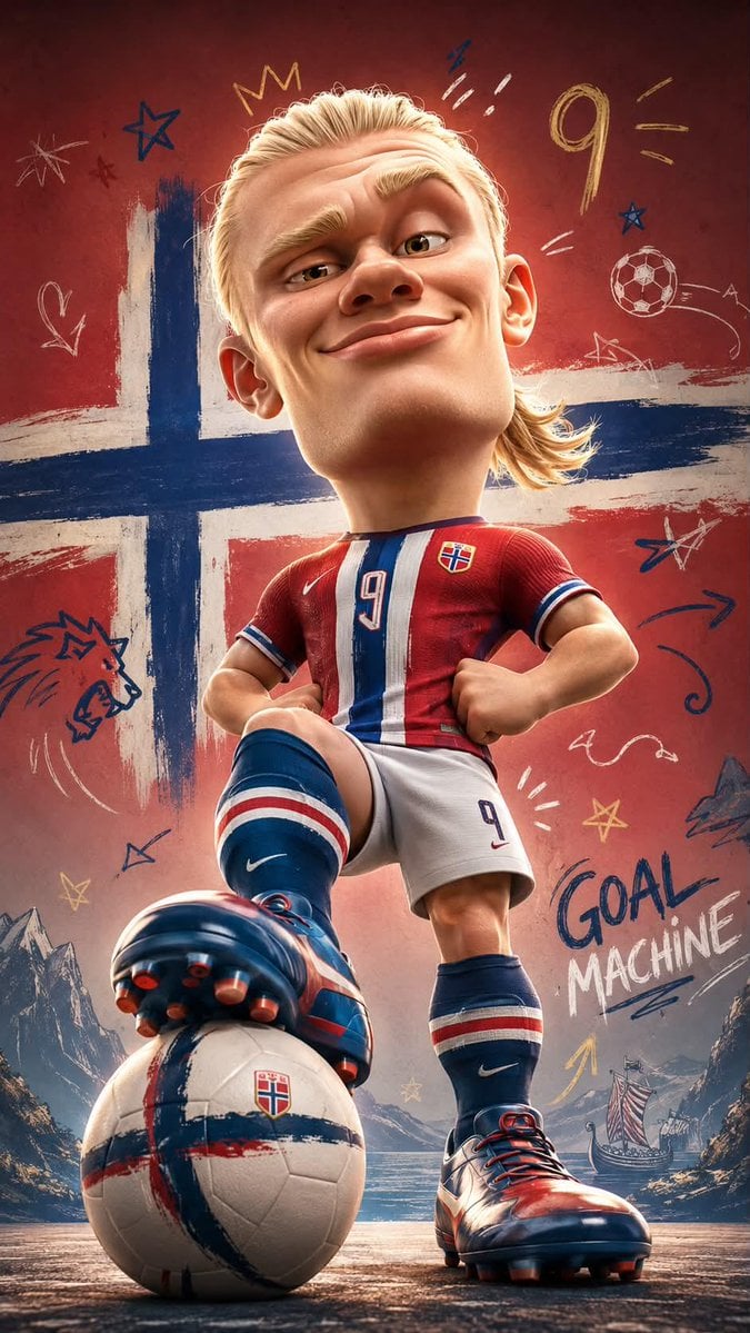 Create a premium sports poster collection inspired by legendary football icons, 