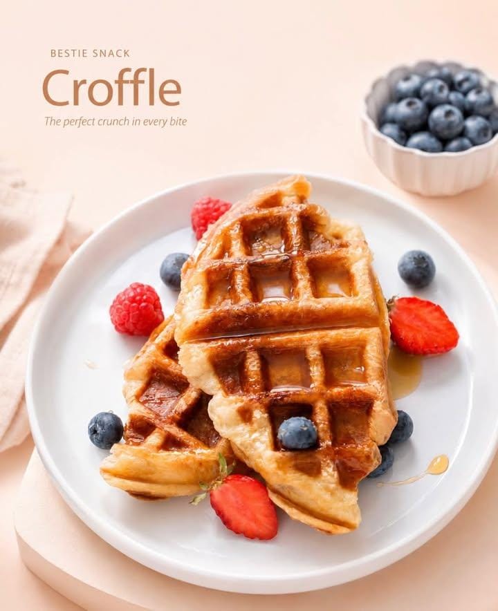 Use the uploaded food/beverage image as the main reference. Preserve the exact p