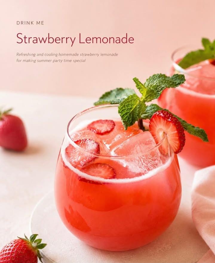 Use the uploaded food/beverage image as the main reference. Preserve the exact p