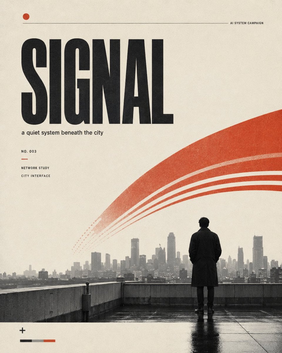 Create one standalone minimalist cinematic editorial poster.

Theme: [Theme]
Mai