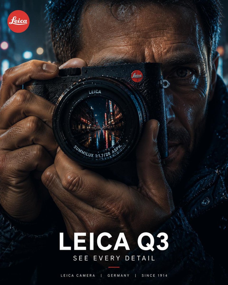 Create an ultra-premium cinematic advertising poster for [Product] by [Brand]. T