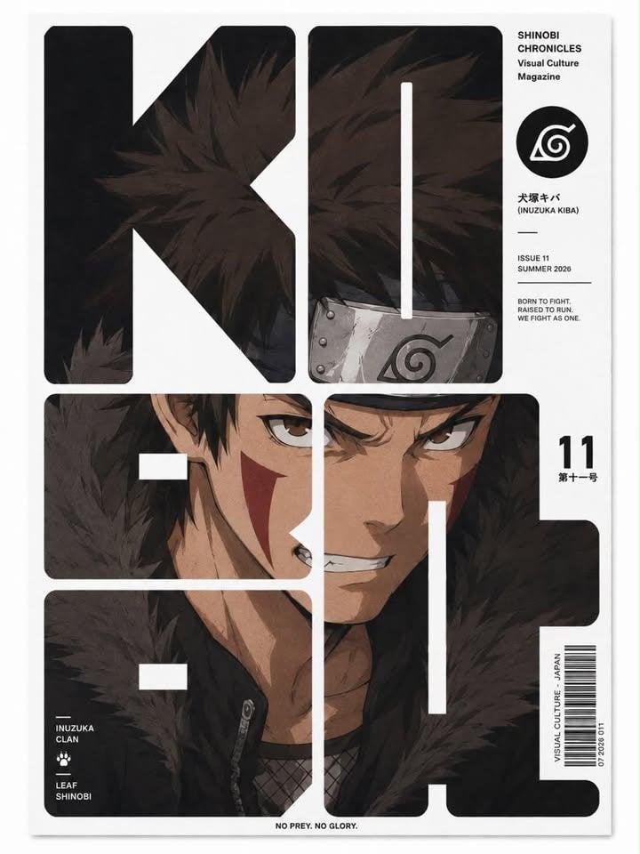 Create a premium minimalist editorial magazine cover featuring [Character] from 